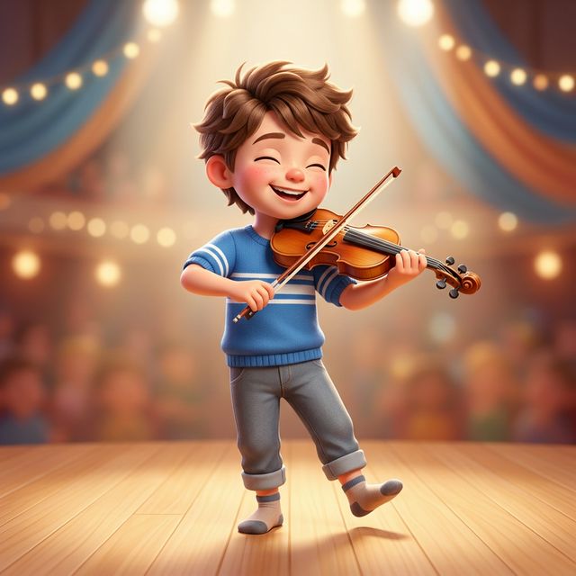 Violinist Boy